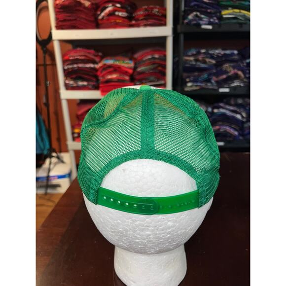 Microsoft Hat Learn Computer White Green Cap Headwear Snapback - Picture 4 of 6